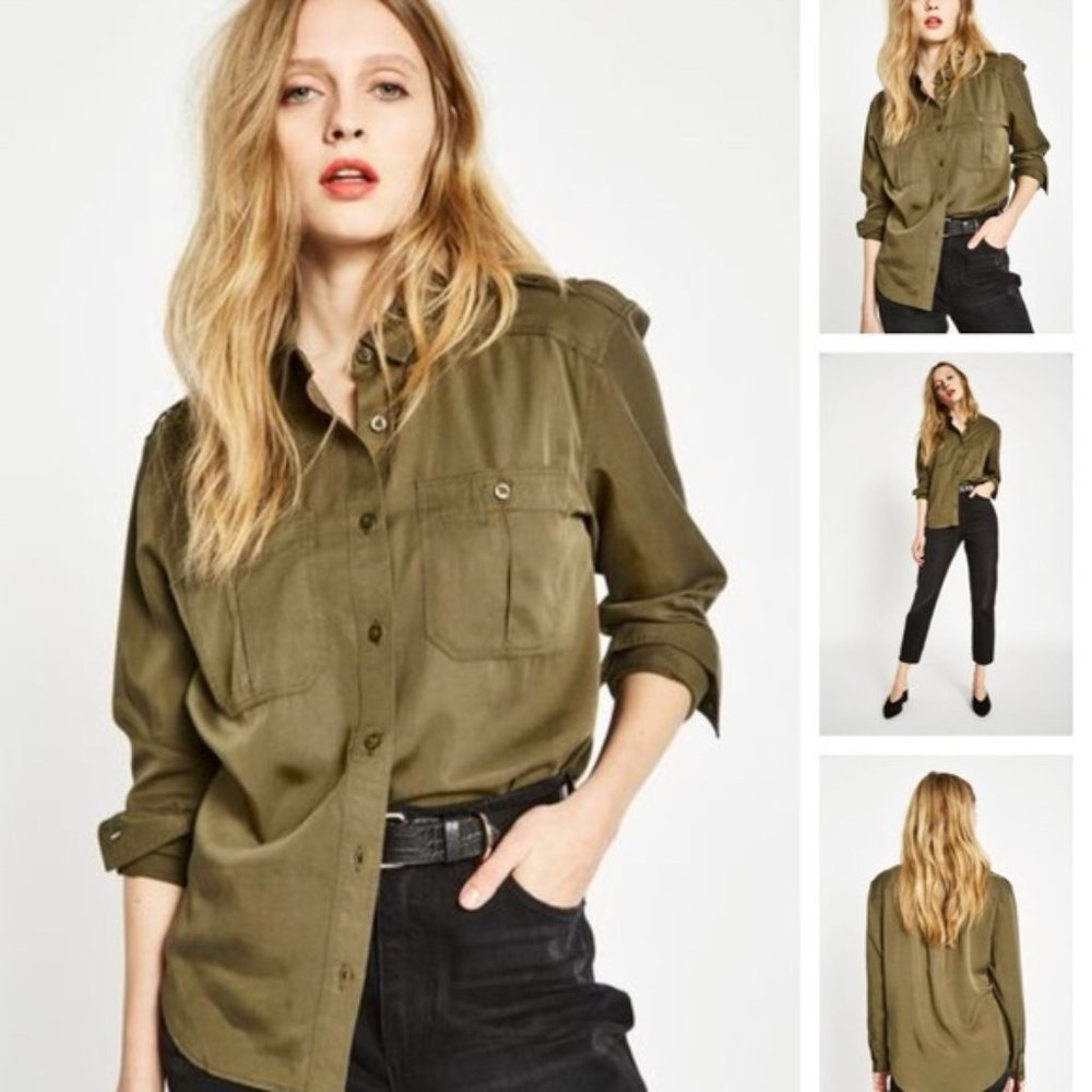 JACK WILLS British Military Style Utility Button Down